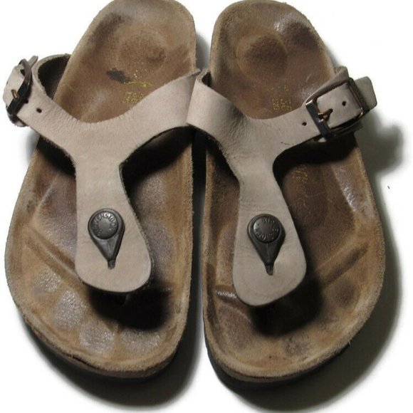 Birkenstock Shoes - Birkenstock Womens Size 7 38 Gizeh Thong Sandals